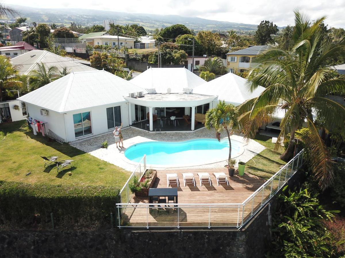 Villa Belle Vue, Chambre Bambous 생피에르 외부 사진