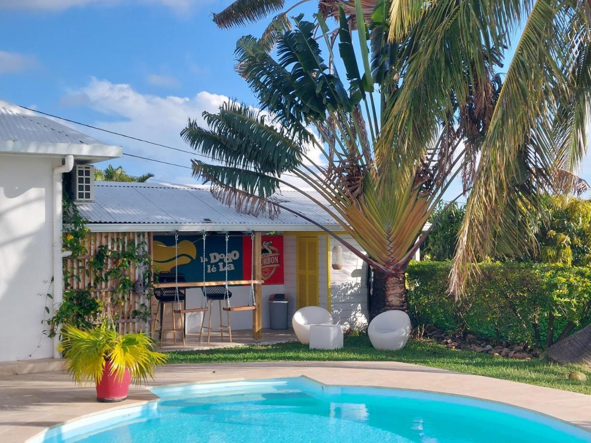 Villa Belle Vue, Chambre Bambous 생피에르 외부 사진